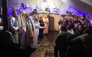 Як молодь віщувала радісну новину в зоні АТО.(ФОТО)